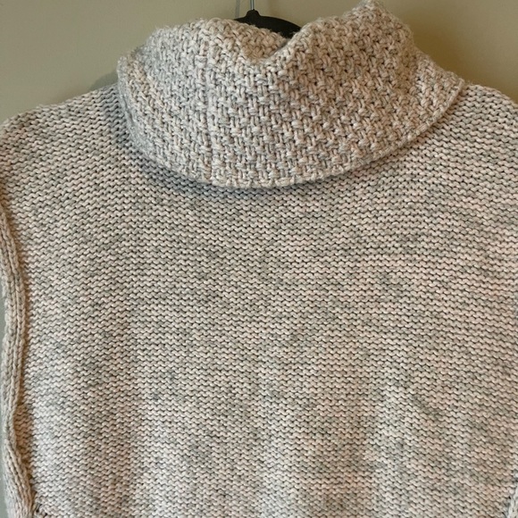 Rebecca Taylor Wool Cashmere Blend Sleeveless Turtleneck Sweater - Picture 11 of 12